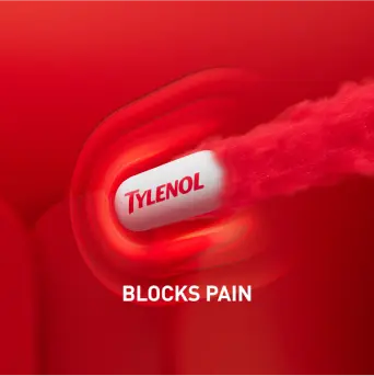 tylenol blocks pain, image