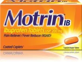 MOTRIN® IB ibuprofen tablets product package