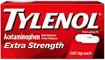 Adult TYLENOL® Extra Strength product package