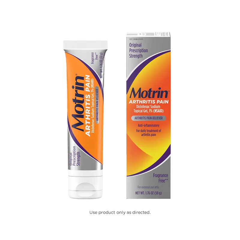 MOTRIN® Arthritis Pain Gel