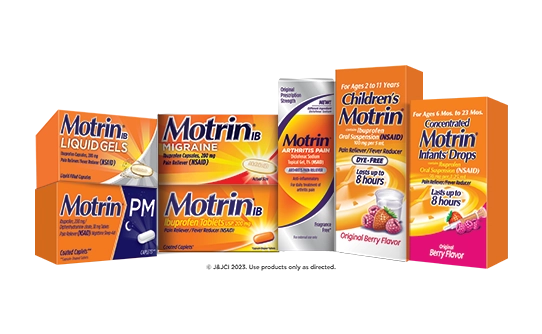 MOTRIN® product family shot