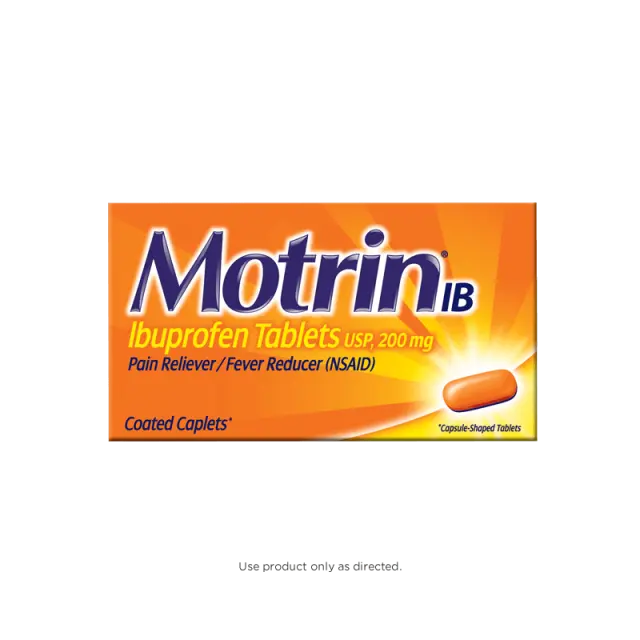 Motrin IB ibuprofen tablets