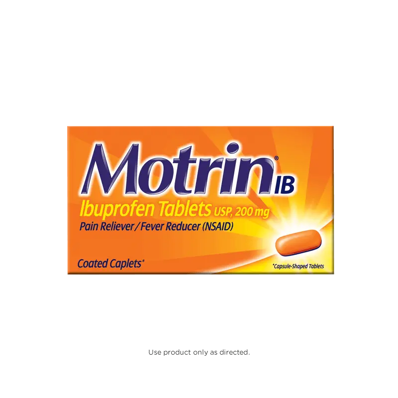 Motrin IB ibuprofen tablets (comprimidos)