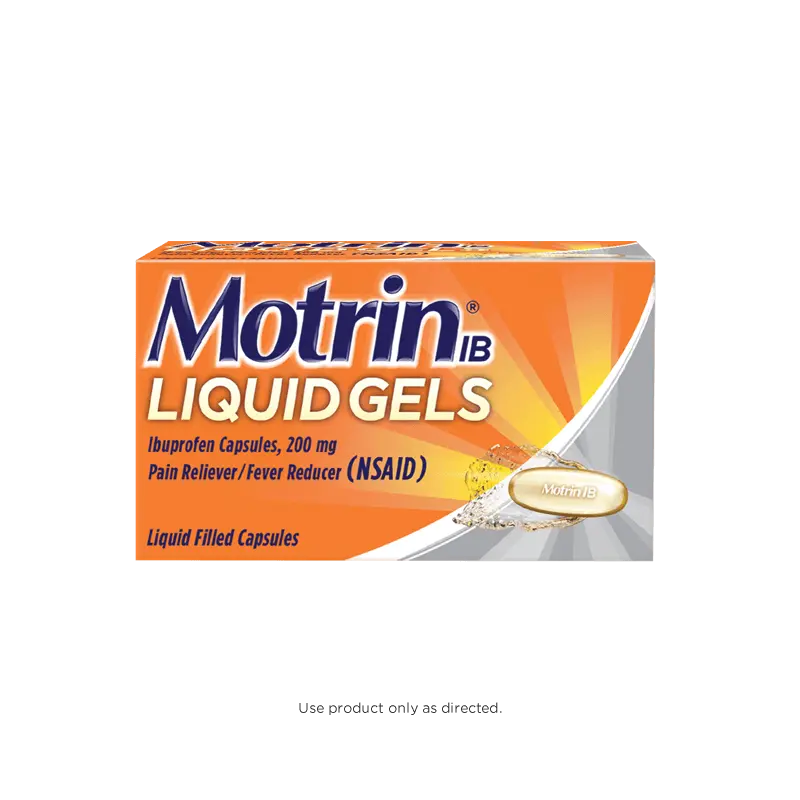 Motrin IB liquid gels