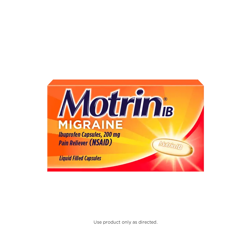 Motrin IB migraine capsules (cápsulas)