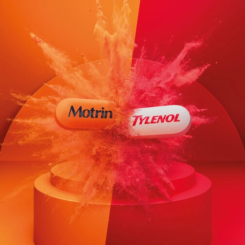 MOTRIN® Dual Action with TYLENOL® tablets